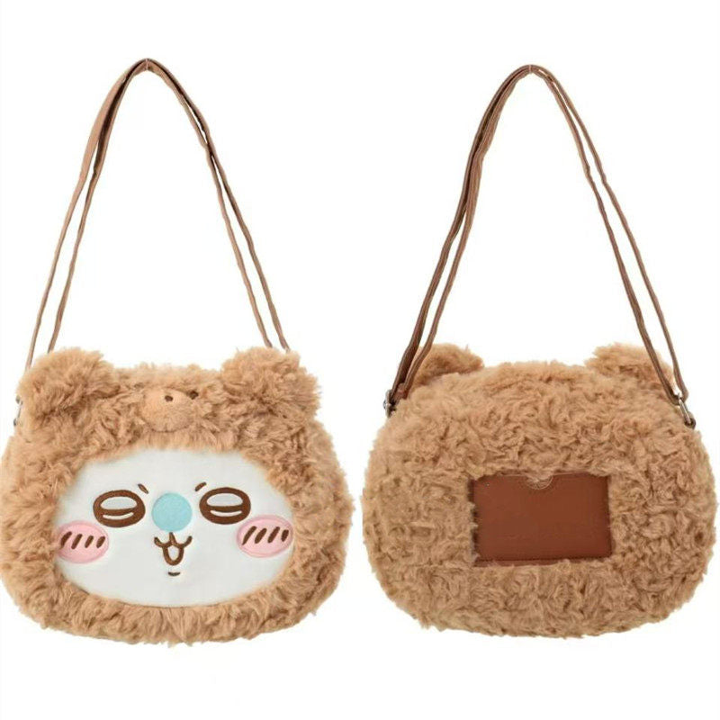 Plush Bear X Chiikawa Bag