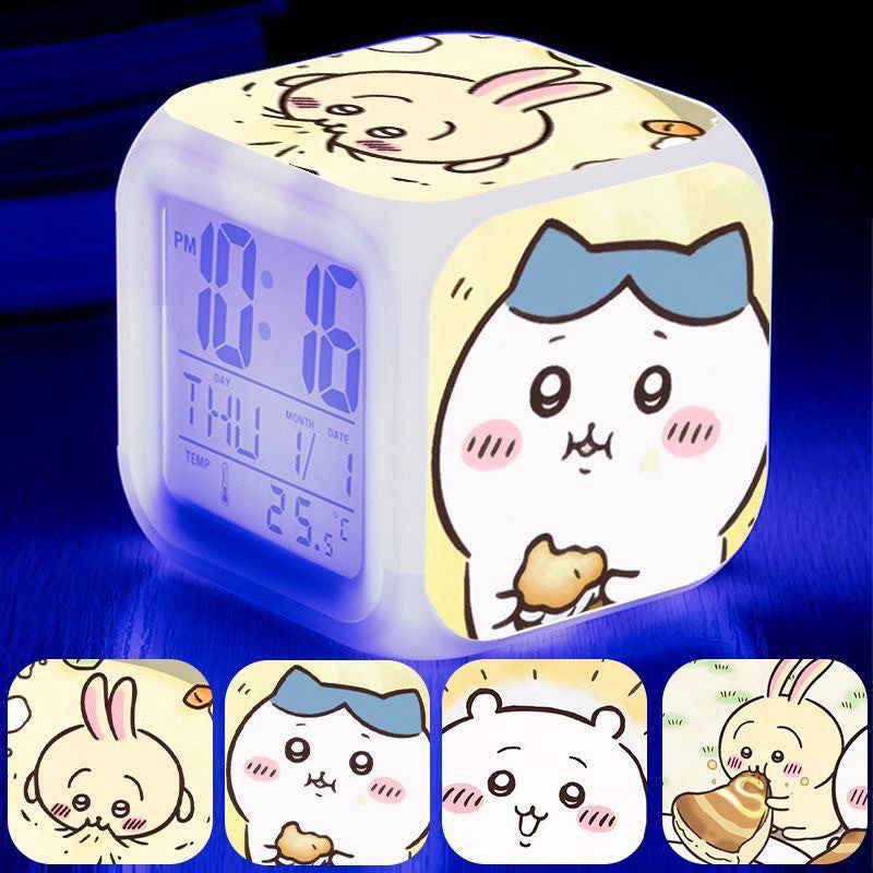 Chiikawa electronic luminous alarm clock