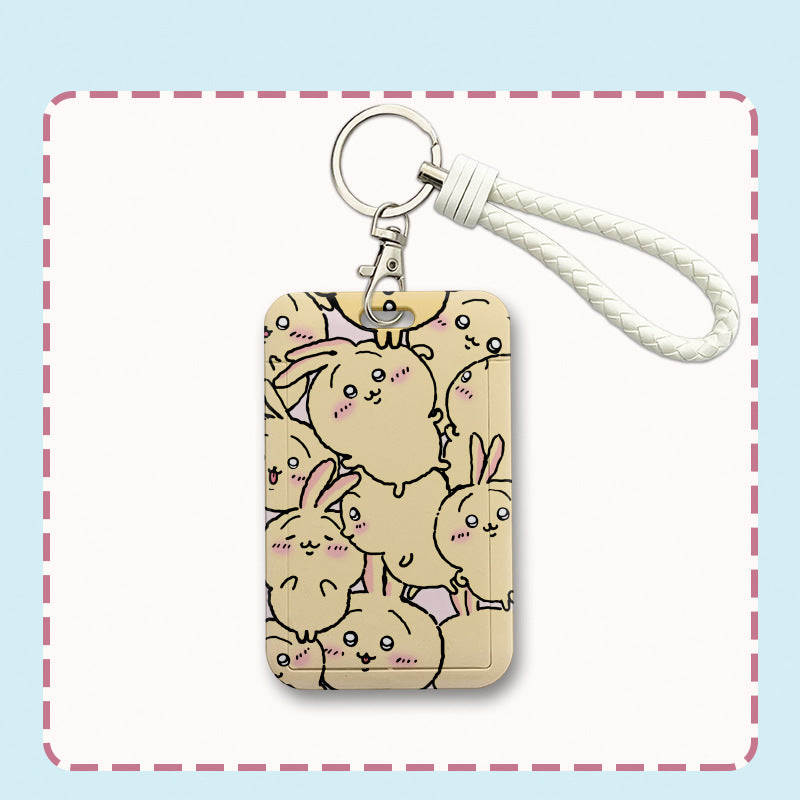 Chiikawa Sliding Cover Card Holder