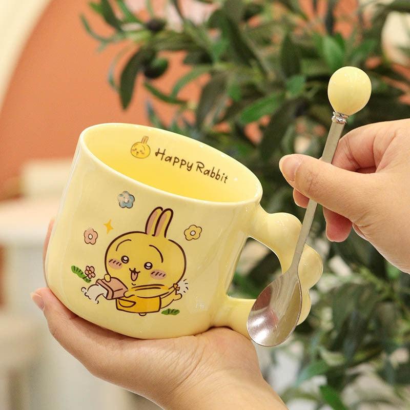 Ceramic usagi mug & gift box