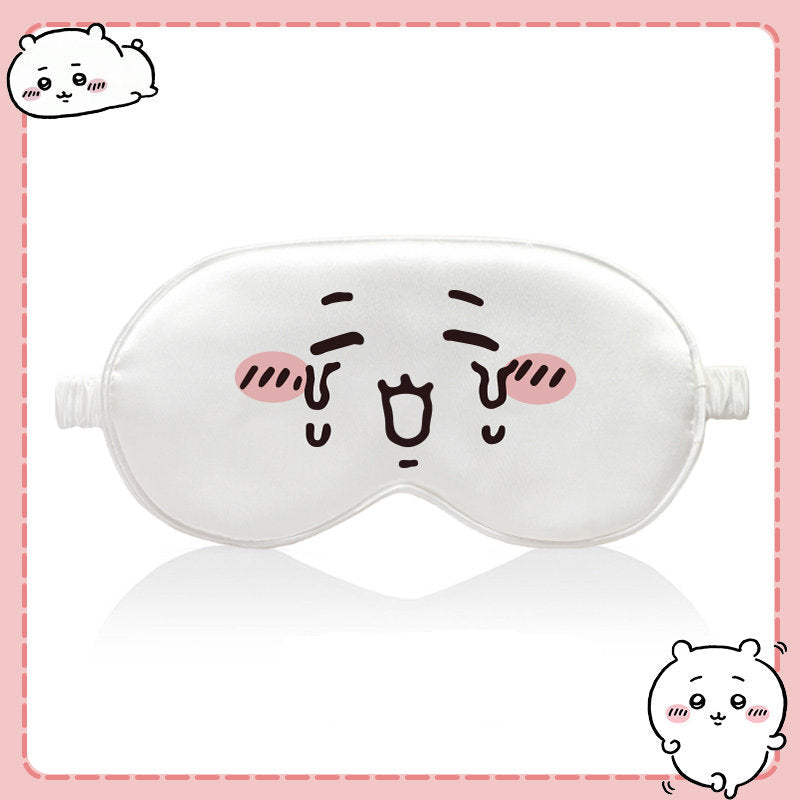 Chiikawa Usagi Hachiware Momonga 2D Emoticon Eye Mask