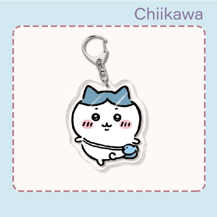 chiikawa Usagi Hachiware stylish acrylic keychain