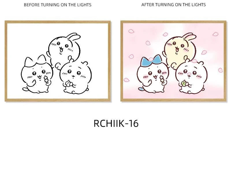 Chiikawa's new night light ornament Painting