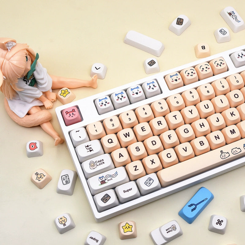 MOA height 142 Chiikawa customized mechanical keyboard universal keycap