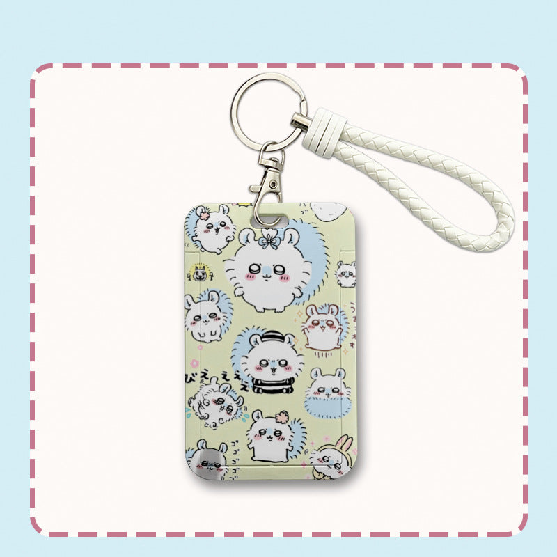 Chiikawa Sliding Cover Card Holder