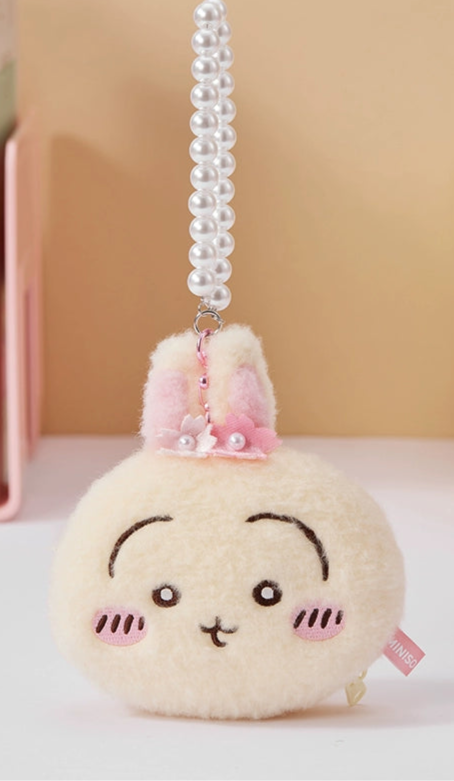 MINISO Chiikawa Sakura Season Wallet Pendant