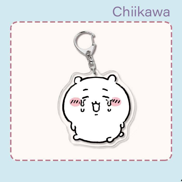 chiikawa Usagi Hachiware stylish acrylic keychain