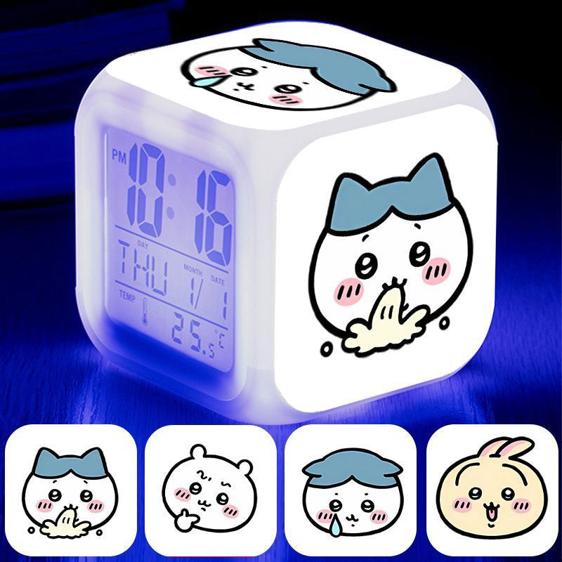 Chiikawa electronic luminous alarm clock