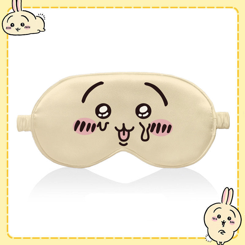 Chiikawa Usagi Hachiware Momonga 2D Emoticon Eye Mask