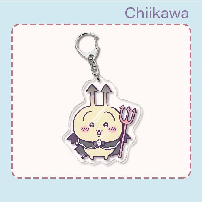 chiikawa Usagi Hachiware stylish acrylic keychain