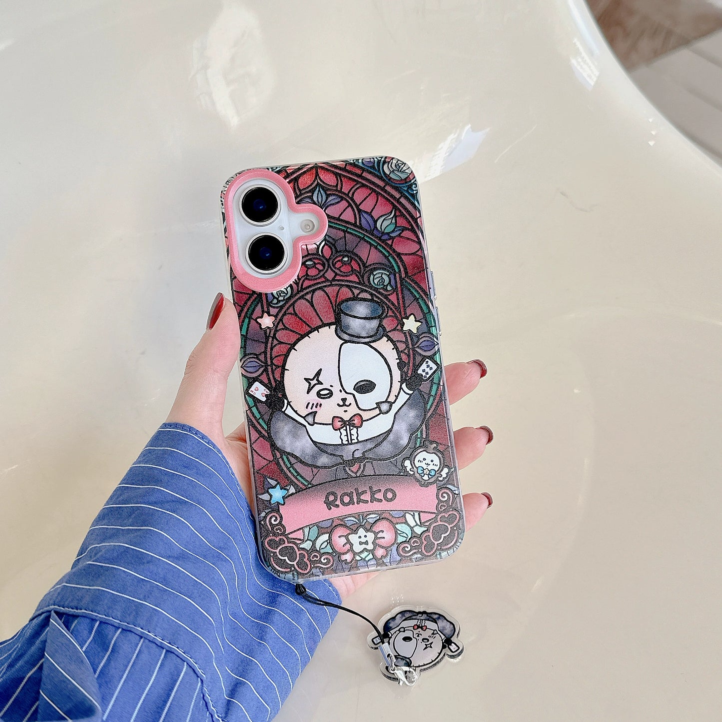 Chiikawa, Shisa, Furuhongya, Kurimanju, Rakko x Magica iphone case