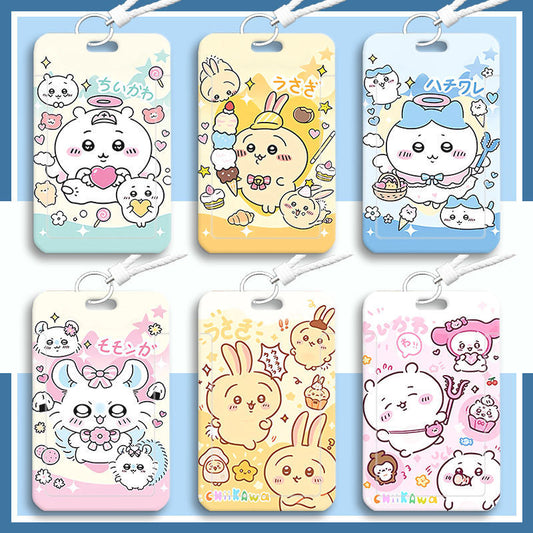 Chiikawa cute ID Card Holder