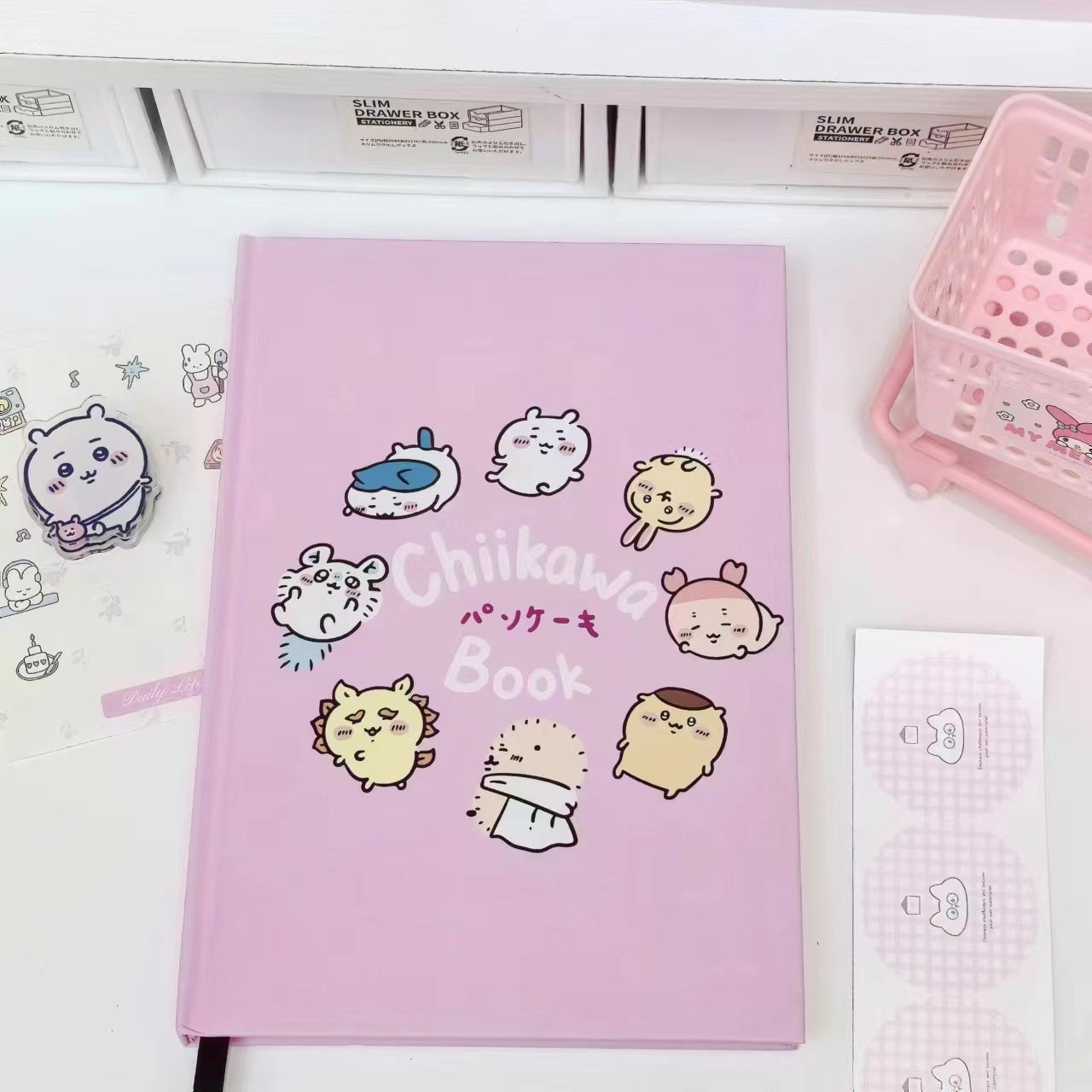 Chiikawa Hard Shell Diary Notebook