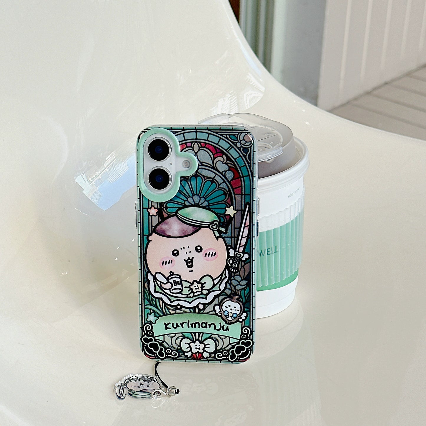 Chiikawa, Shisa, Furuhongya, Kurimanju, Rakko x Magica iphone case