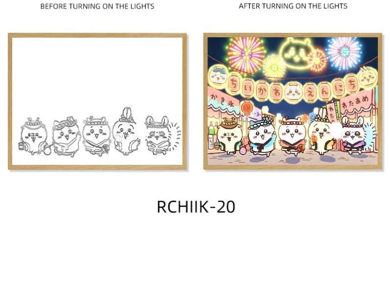 Chiikawa's new night light ornament Painting