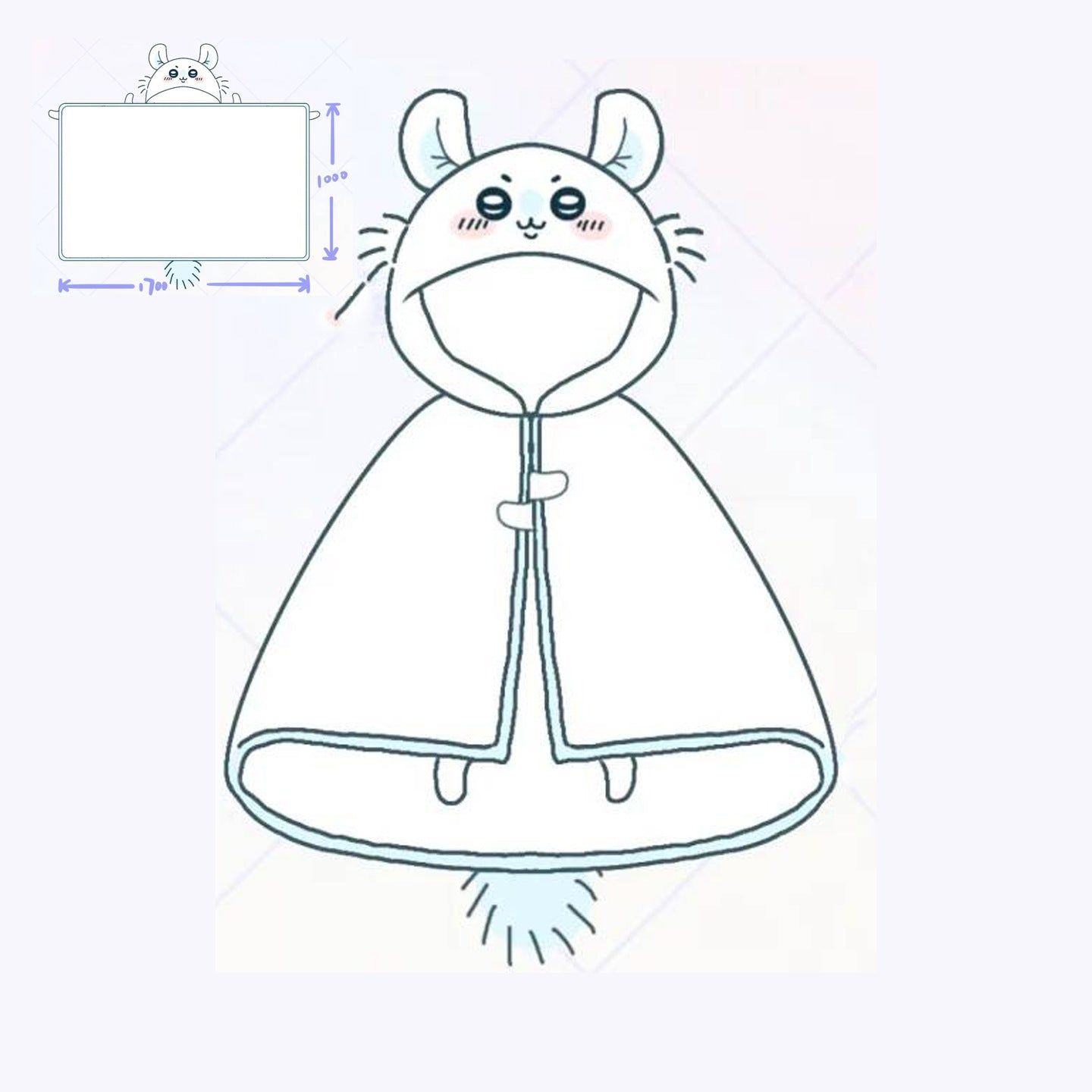 Momonga cloak blanket