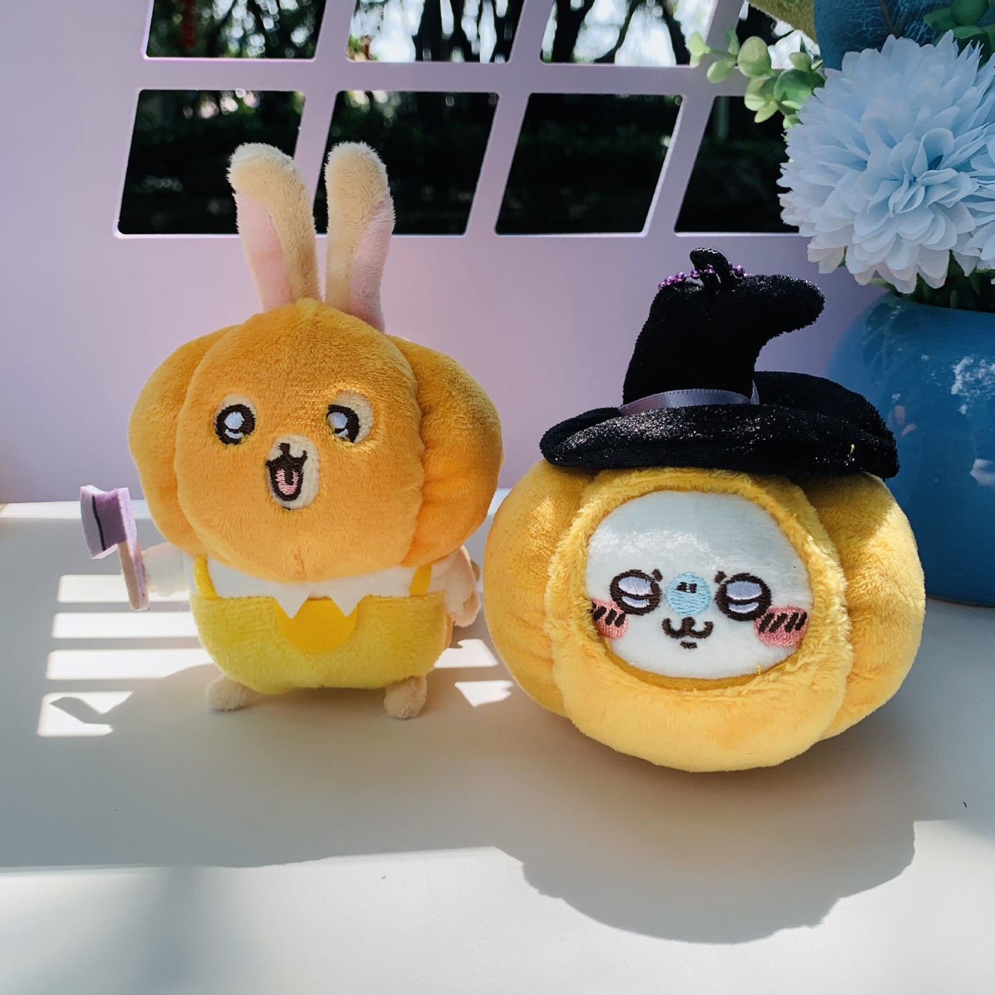 Chiikawa Halloween Momonga pumpkin Plushies