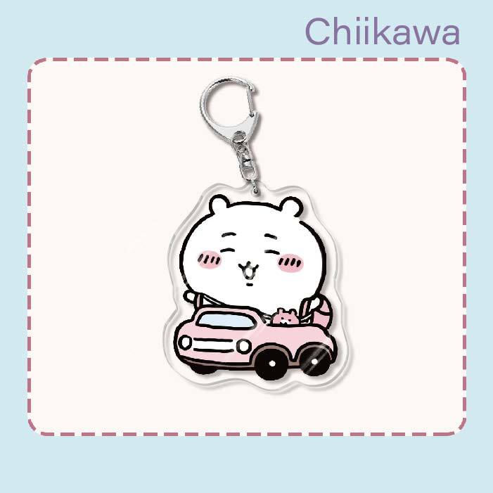 chiikawa Usagi Hachiware stylish acrylic keychain