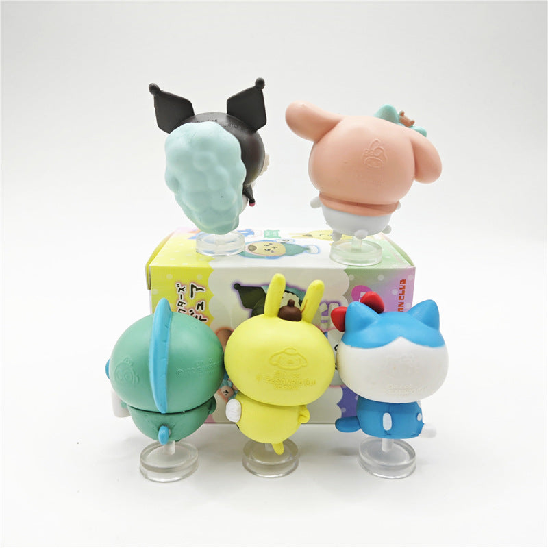 Chiikawa X Sanrio Co branded Series Chiikawa Model Ornament, Blind Box