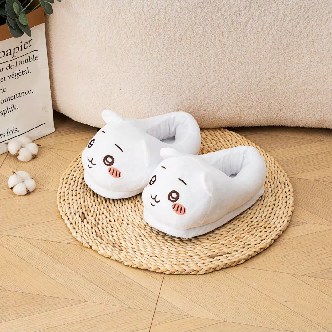 Miniso Chiikawa Cotton Cute Plush Slippers