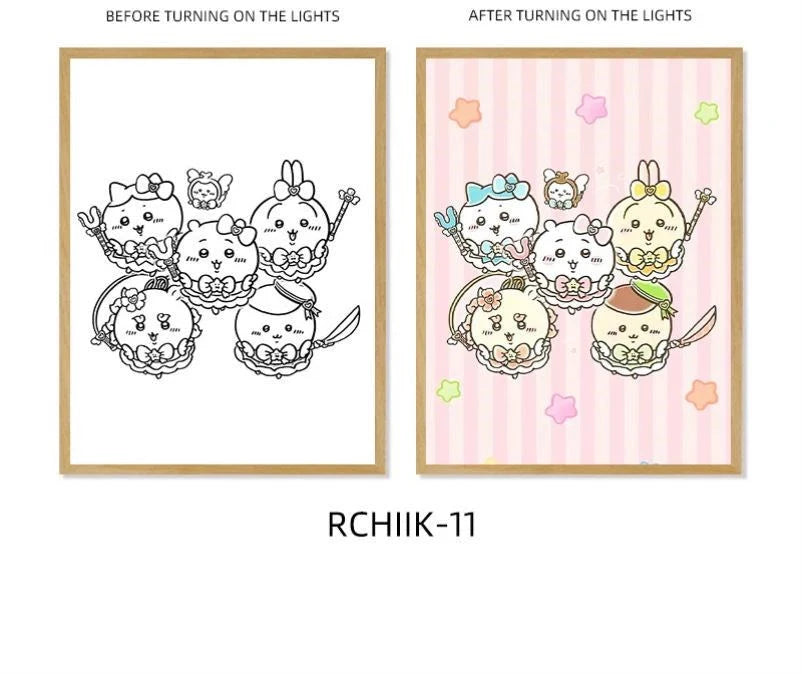 Chiikawa's new night light ornament Painting