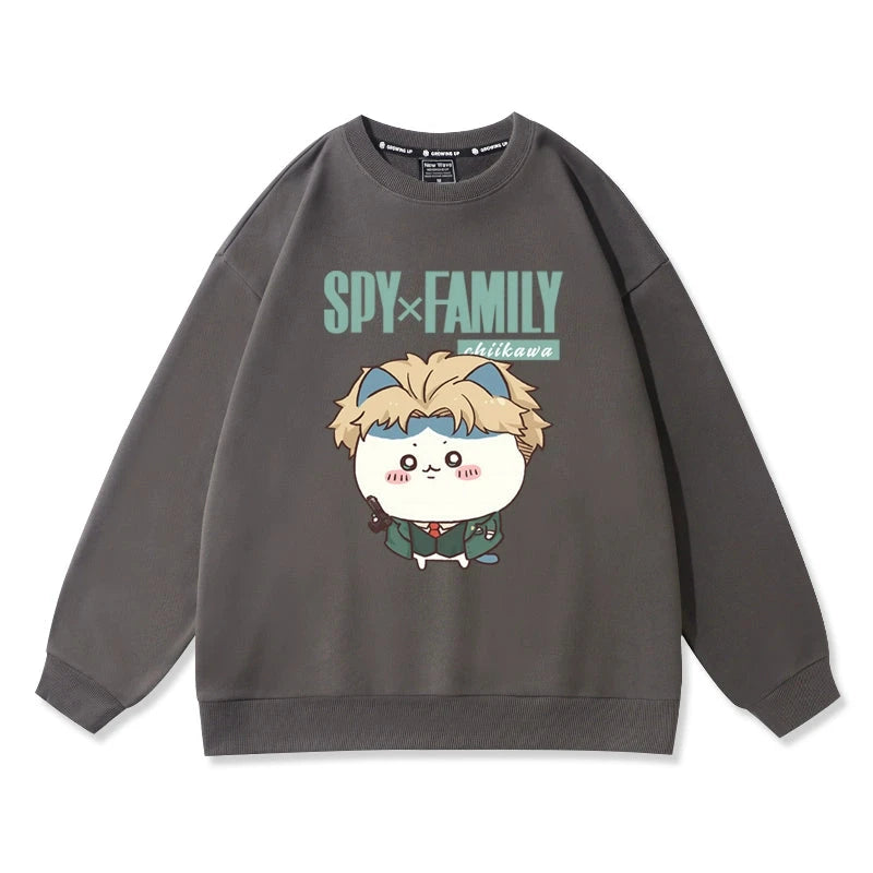 Chiikawa Crossover Spy X Family Long Sleeved top