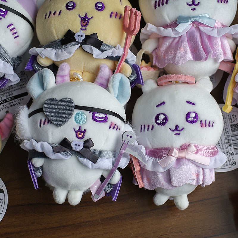 chiikawa Characters Angel/Demon Edition plushies