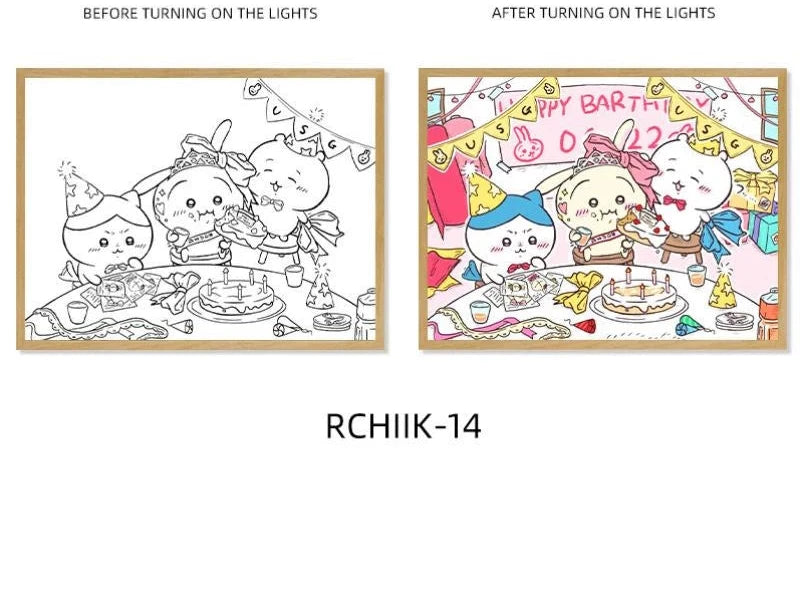 Chiikawa's new night light ornament Painting