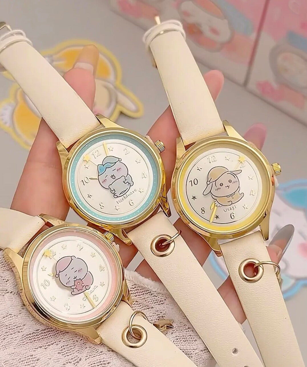Sugar Pink x Chiikawa watch blind Box