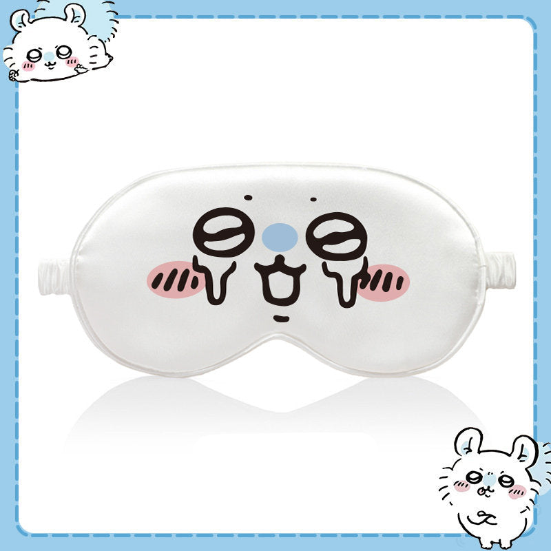 Chiikawa Usagi Hachiware Momonga 2D Emoticon Eye Mask