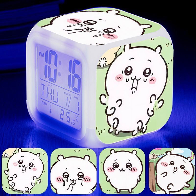 Chiikawa electronic luminous alarm clock