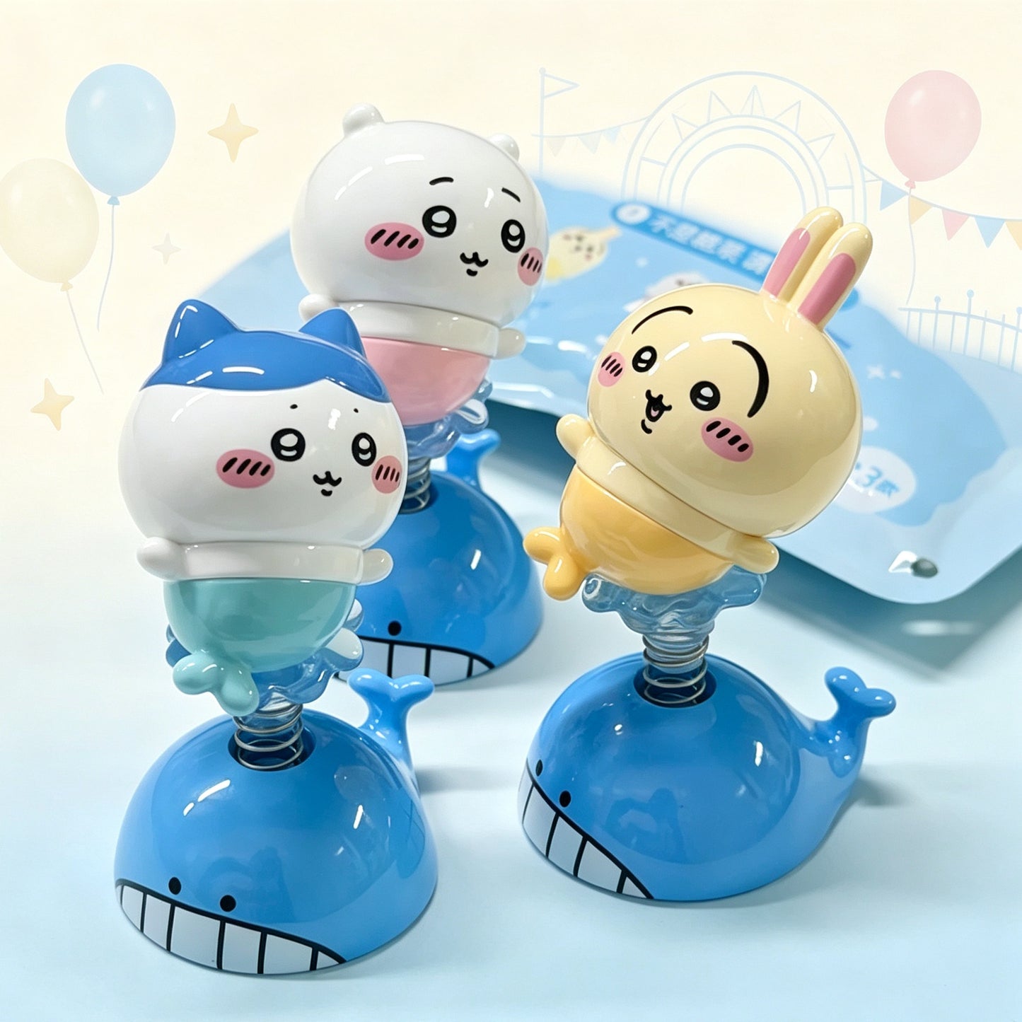 Chiikawa Mermaid Island series cute fun bean shaker figurine