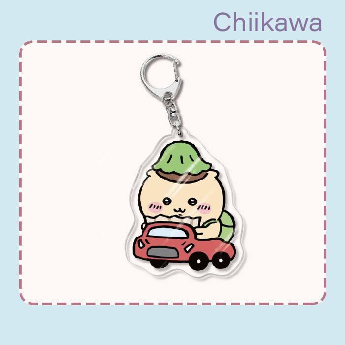 chiikawa Usagi Hachiware stylish acrylic keychain