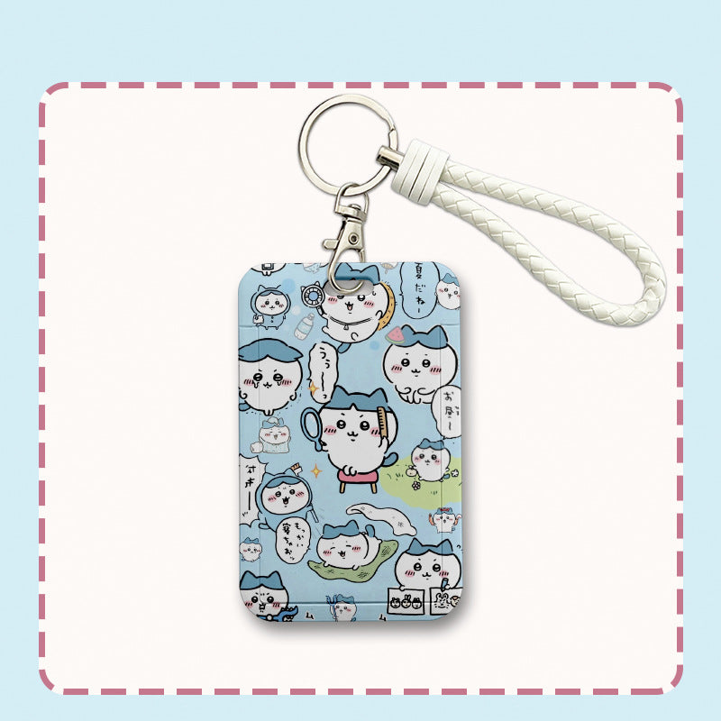 Chiikawa Sliding Cover Card Holder