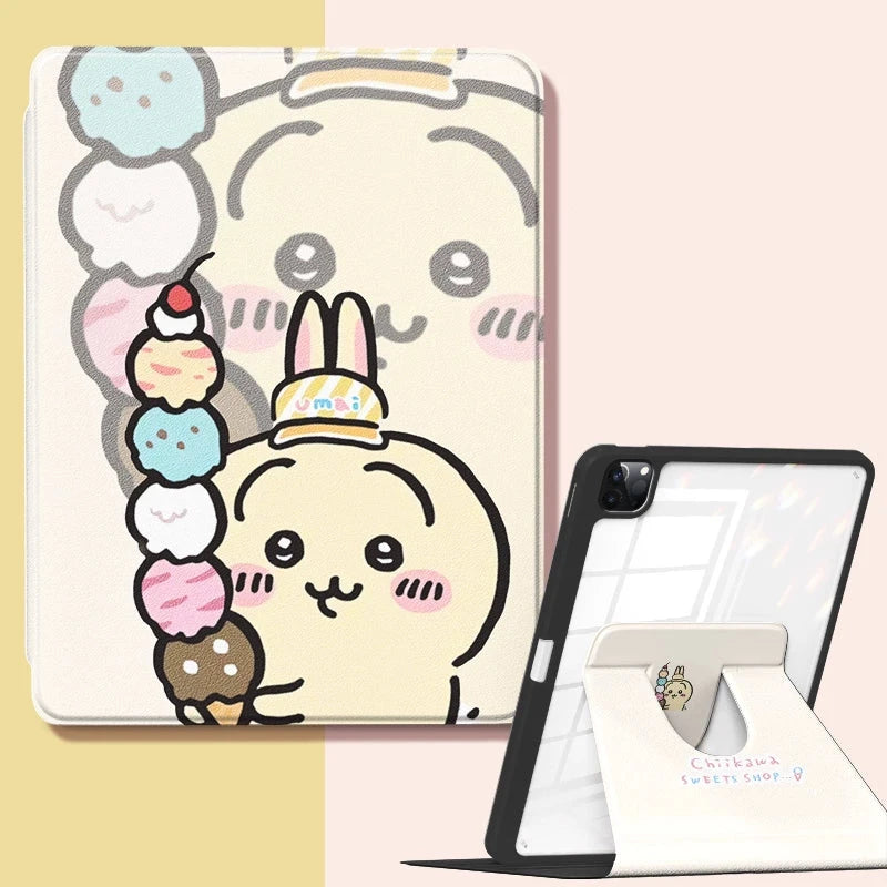 Chiikawa Usagi Hachiware ipad/ipad Pro Protective Case