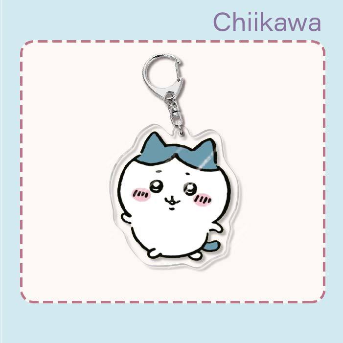 chiikawa Usagi Hachiware stylish acrylic keychain