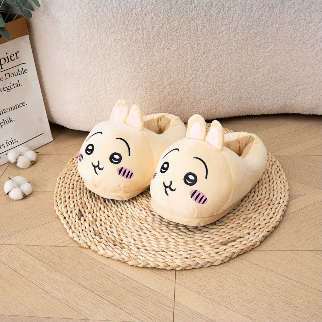 Miniso Chiikawa Cotton Cute Plush Slippers