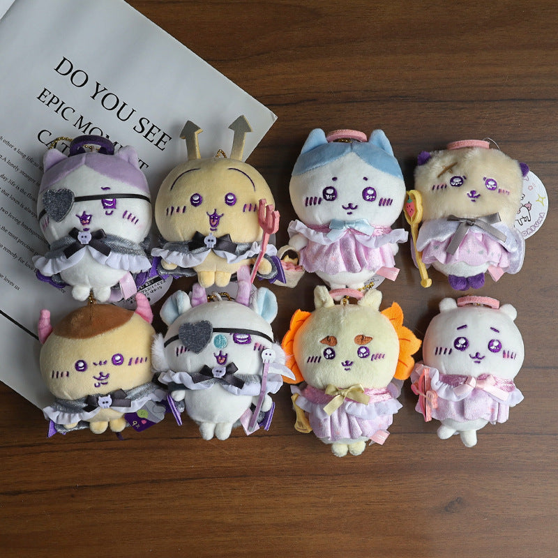 chiikawa Characters Angel/Demon Edition plushies