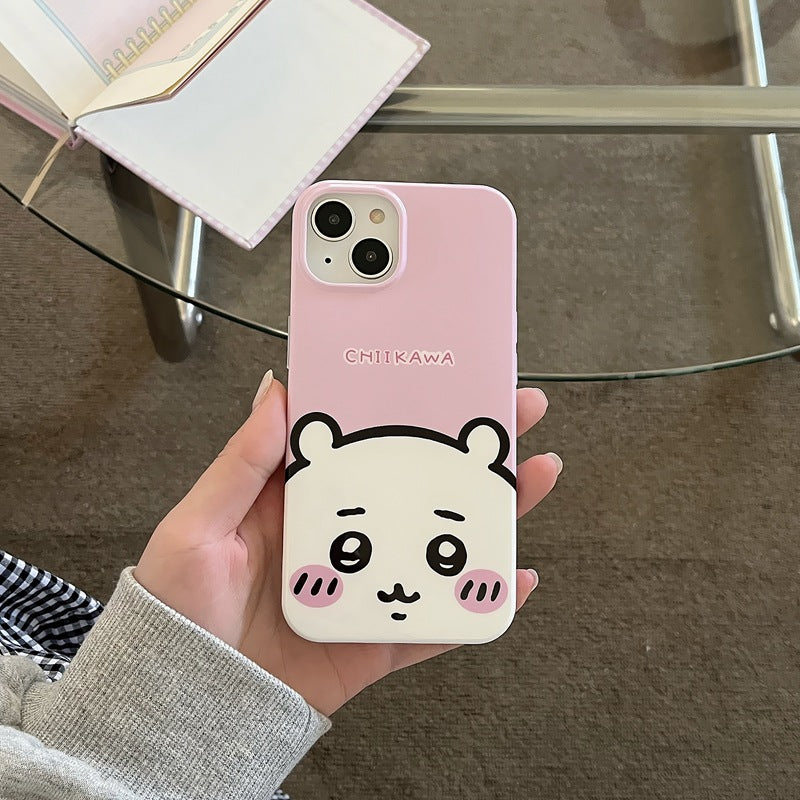 Chiikawa Usagi Hachiware Daily version iPhone case