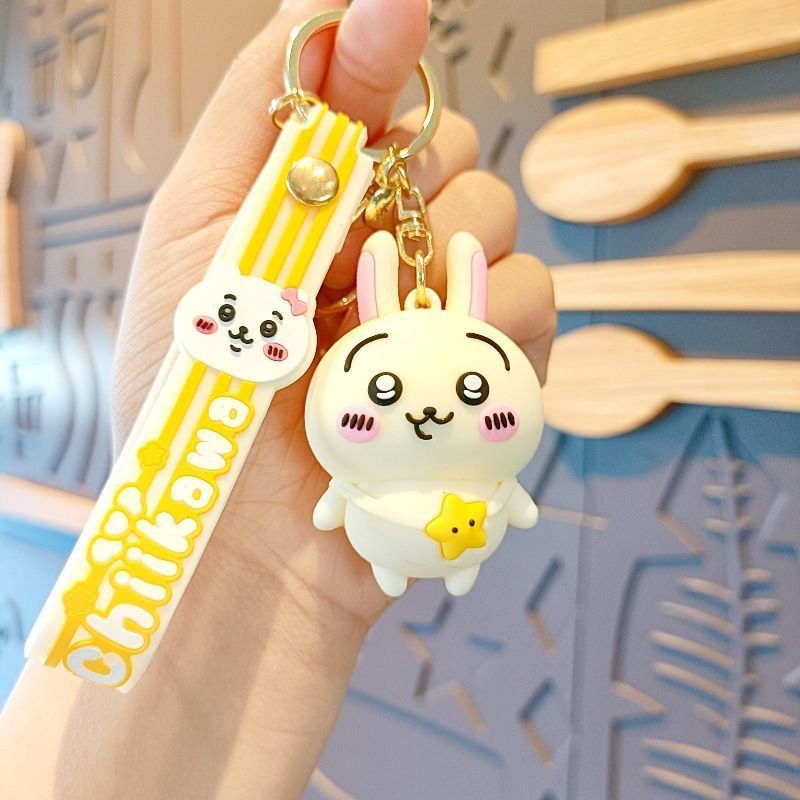 chiikawa, Usagi, Hachiware Key Chain