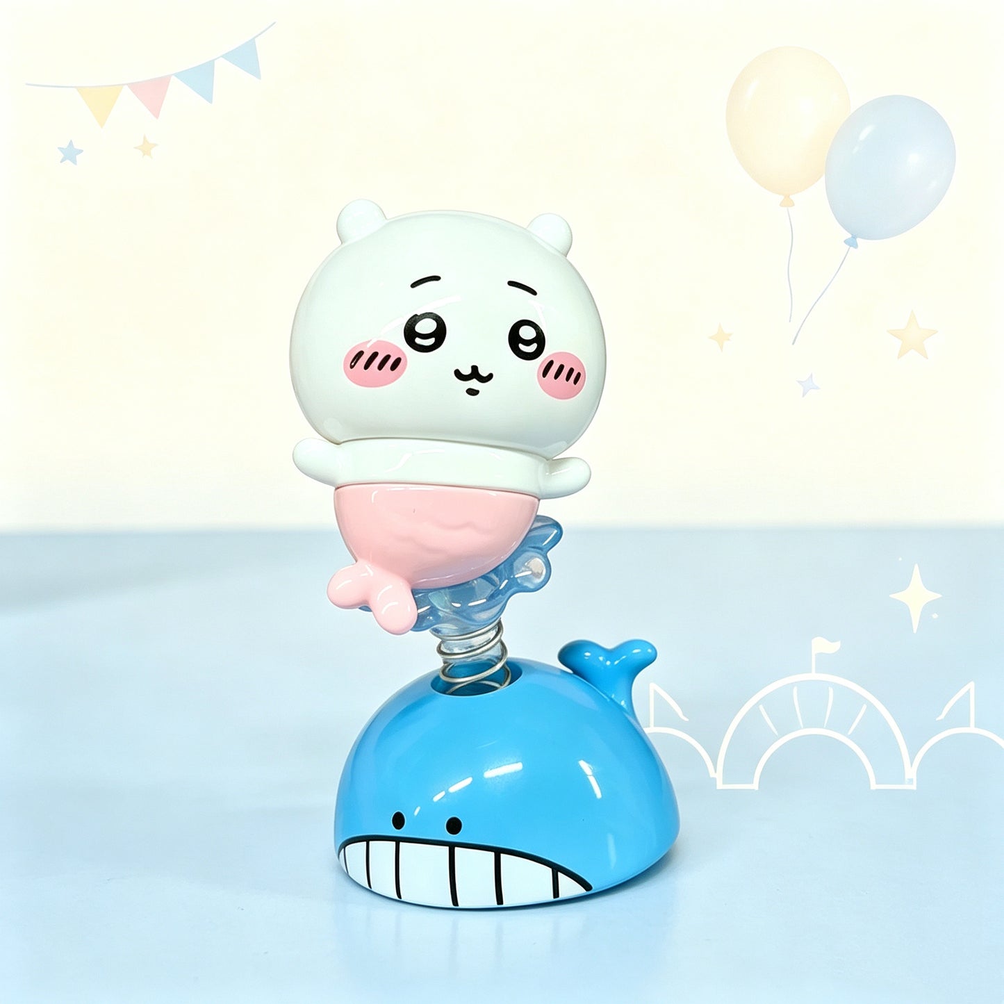Chiikawa Mermaid Island series cute fun bean shaker figurine