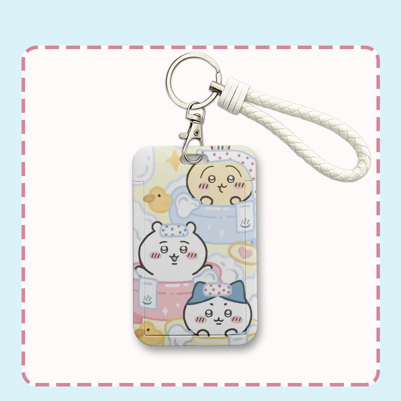 Chiikawa Sliding Cover Card Holder