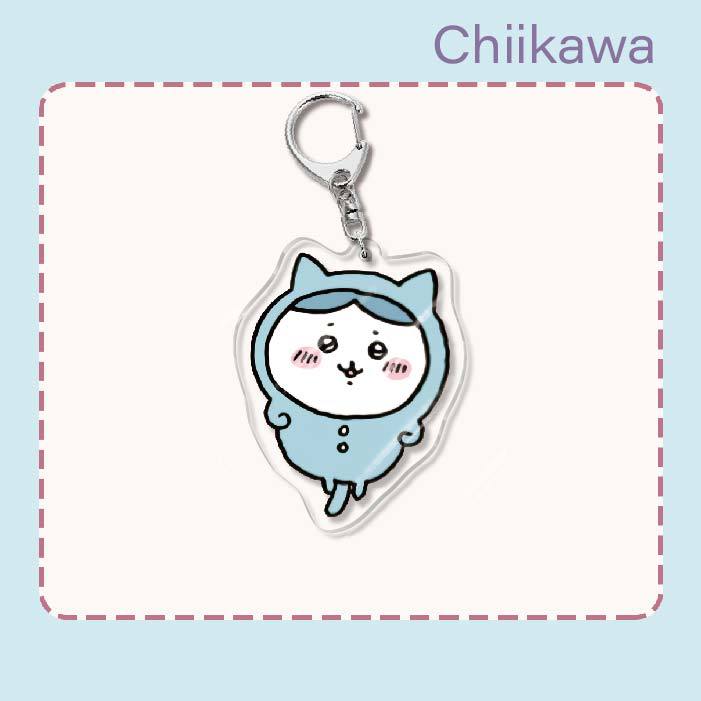 chiikawa Usagi Hachiware stylish acrylic keychain