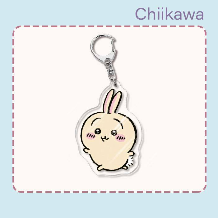 chiikawa Usagi Hachiware stylish acrylic keychain