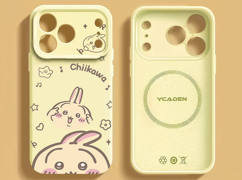 Chiikawa, Hachiware, Usagi liquid silicone Avatar Iphone17 case