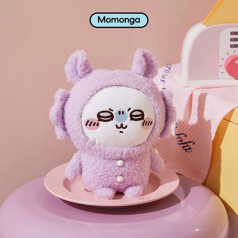 Official Miniso Momonga Rakko Kurimanju Pajamas Plushie
