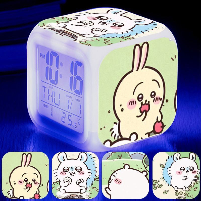 Chiikawa electronic luminous alarm clock