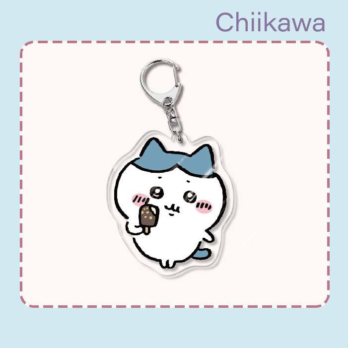 chiikawa Usagi Hachiware stylish acrylic keychain