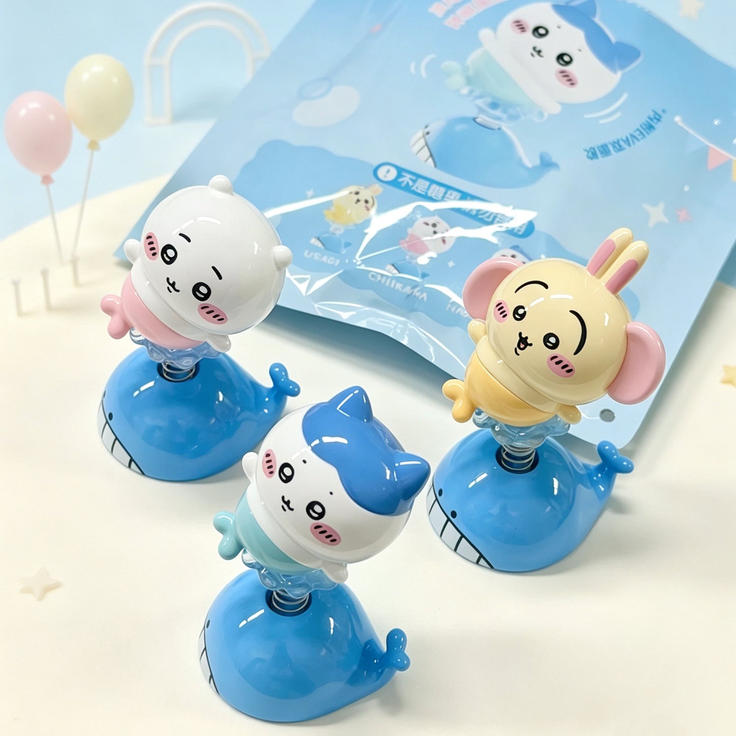 Chiikawa Mermaid Island series cute fun bean shaker figurine