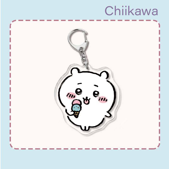 chiikawa Usagi Hachiware stylish acrylic keychain